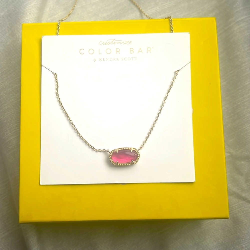 Pink Kendra Scott Necklace